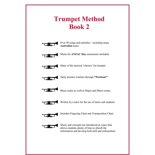 Trumpet Transposition Chart
